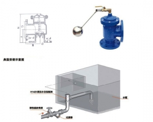 典型液壓水位控制閥安裝圖