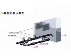 水箱水位控制閥典型安裝